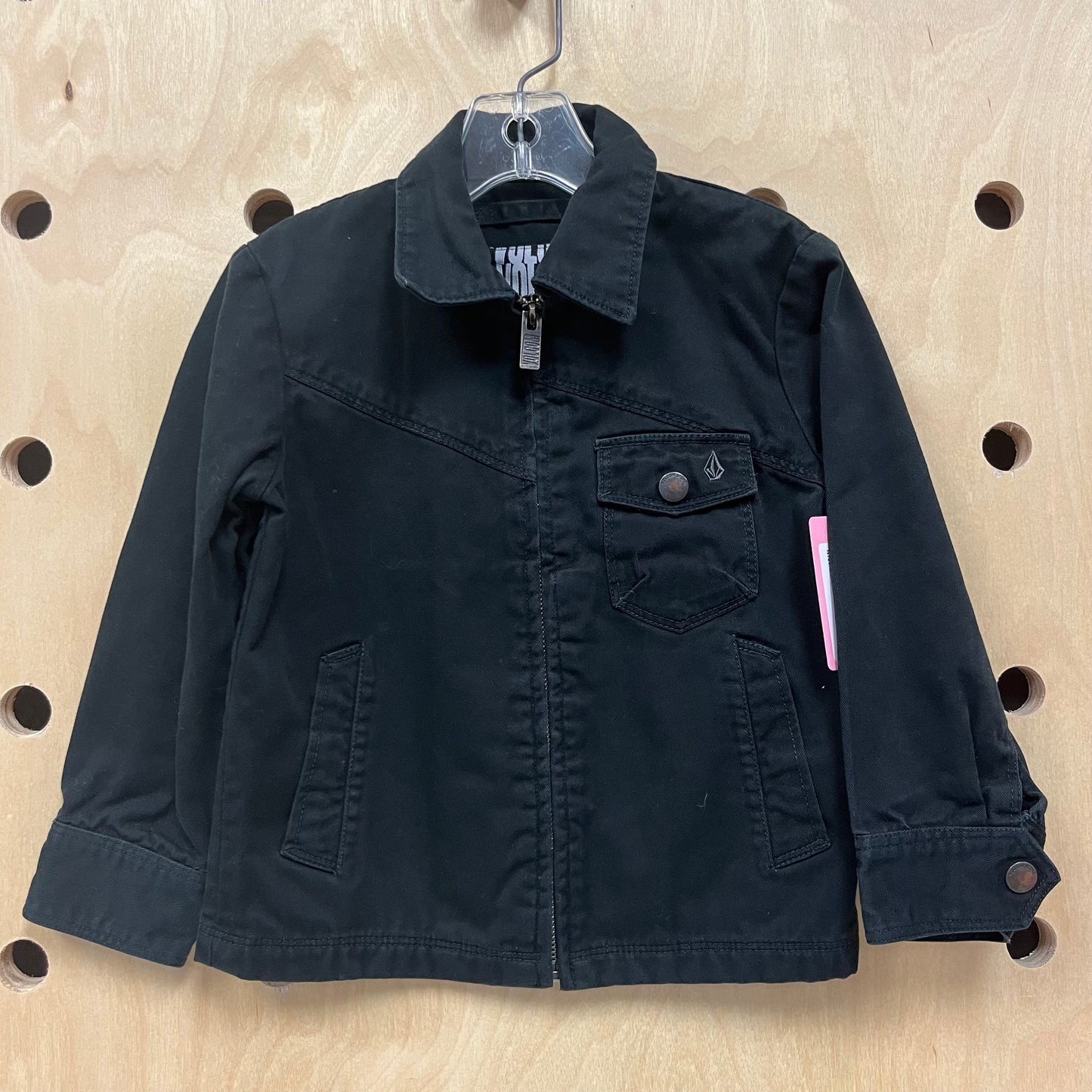 Black Zippered Jacket