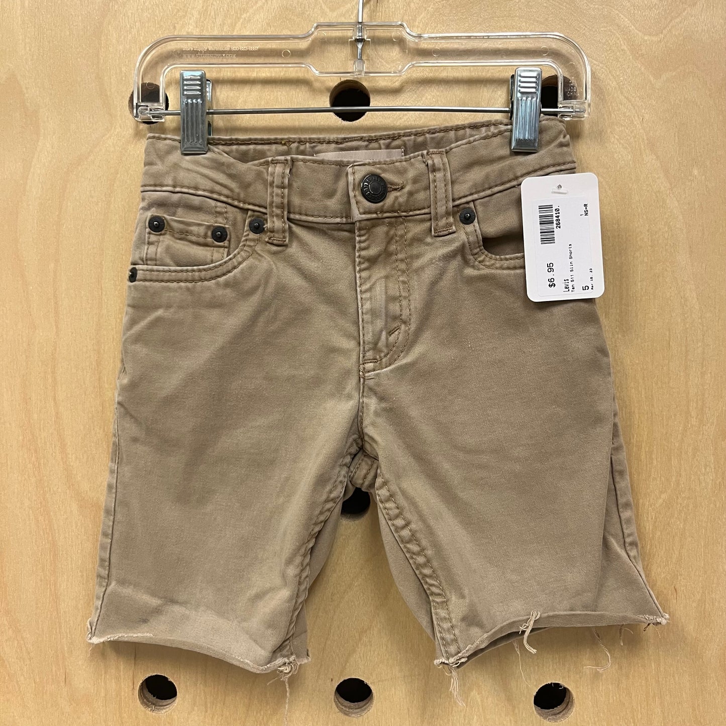 Tan 511 Slim Shorts