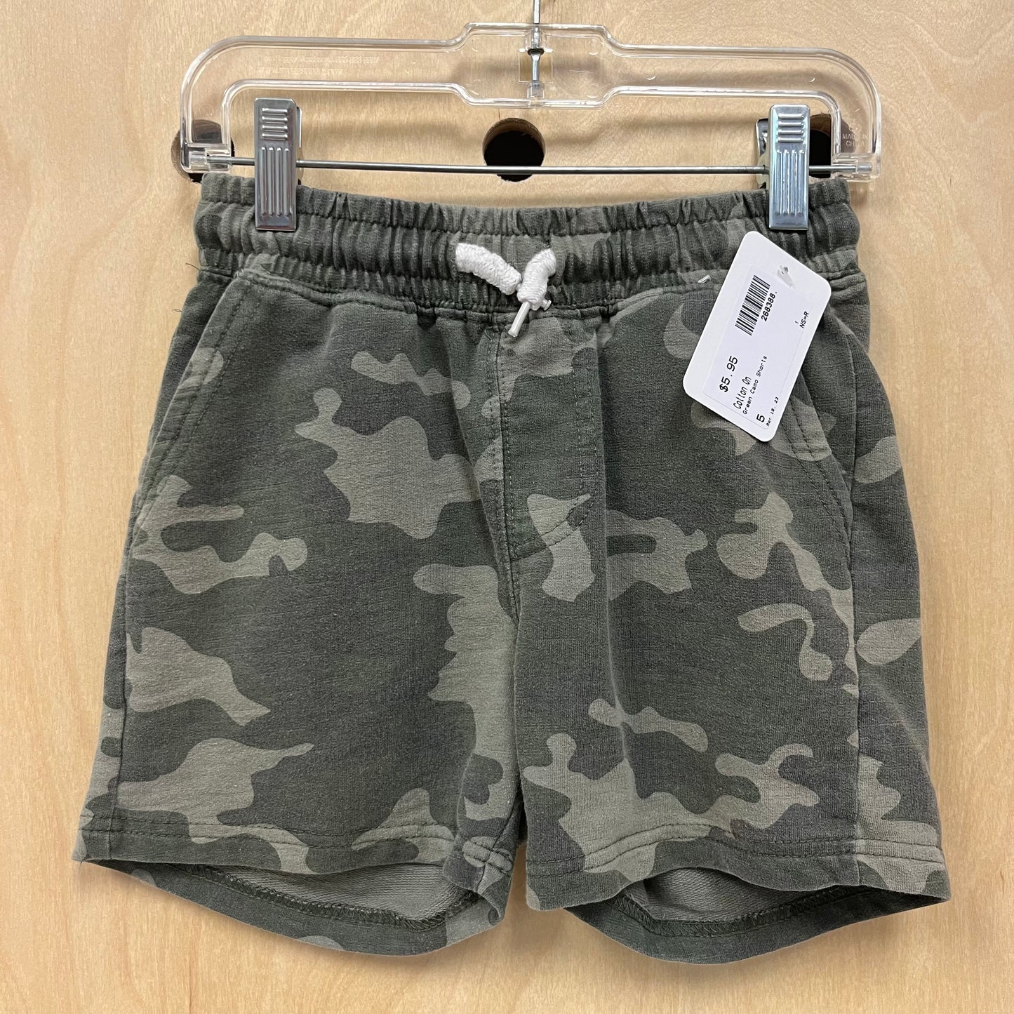Green Camo Shorts