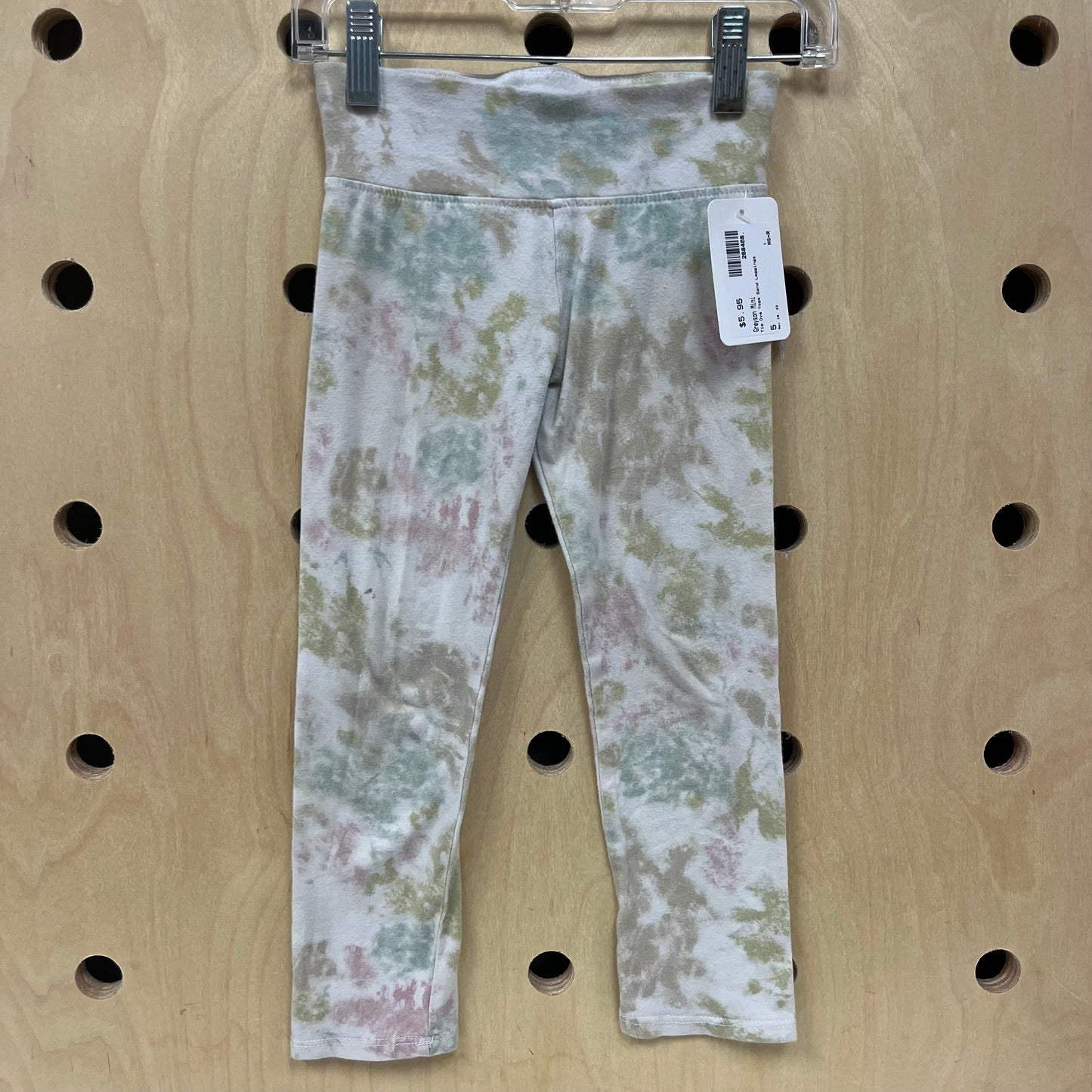 Tie Dye Yoga Band Leggings