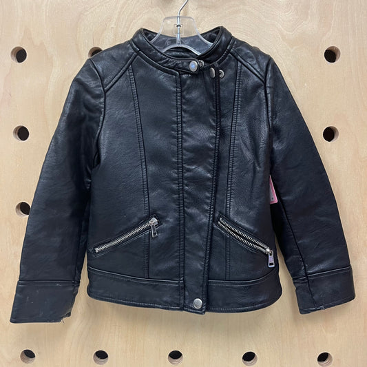 Black Biker Collection Jacket