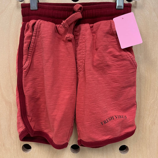 Orange & Red Fresh Vibes Shorts