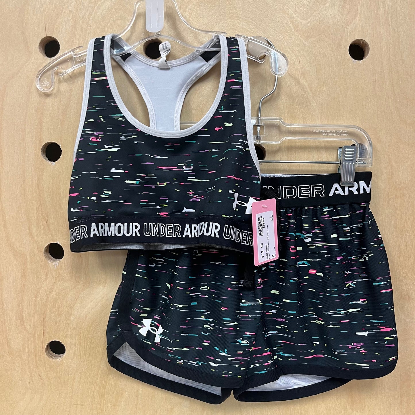 Black Colorful Athletic Set