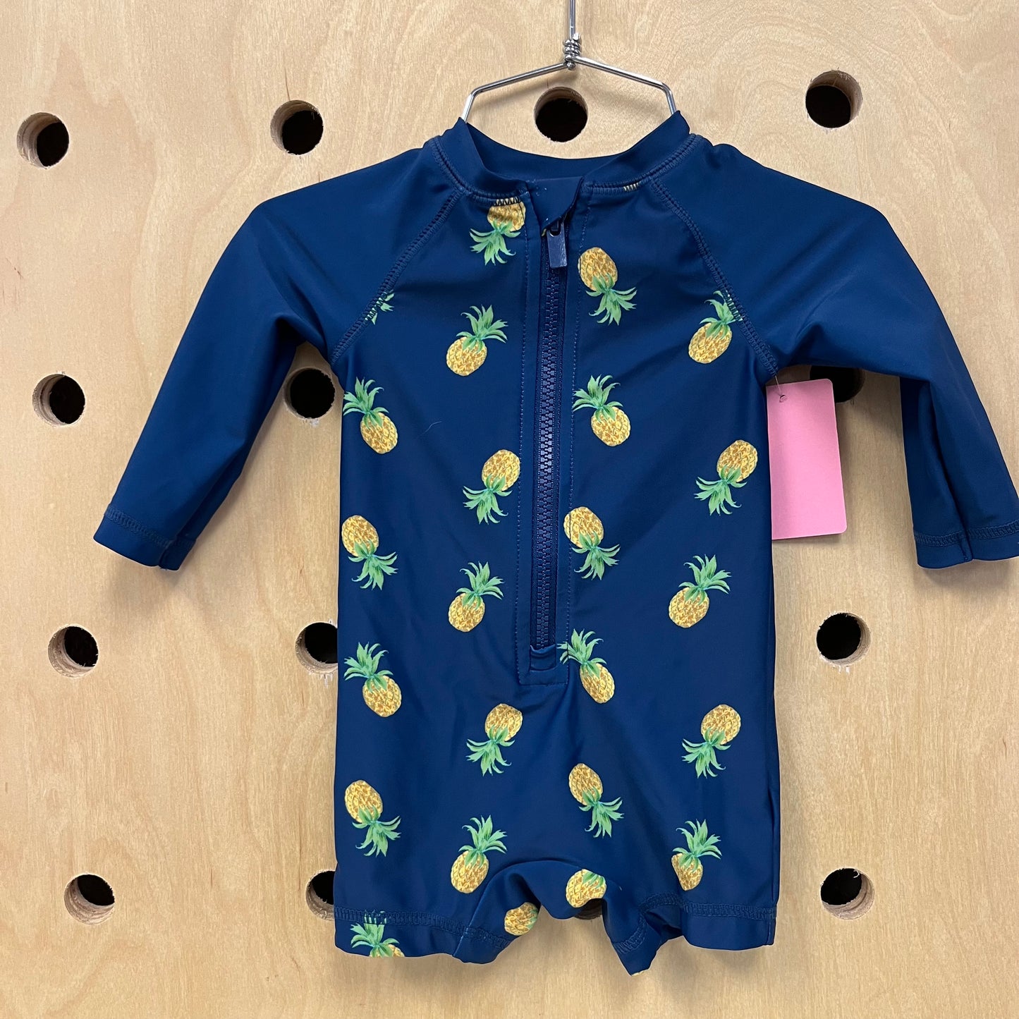 Pineapple Rash Guard Swimsuit