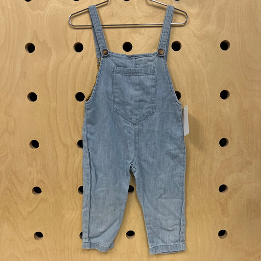 Lightweight Denim Overalls