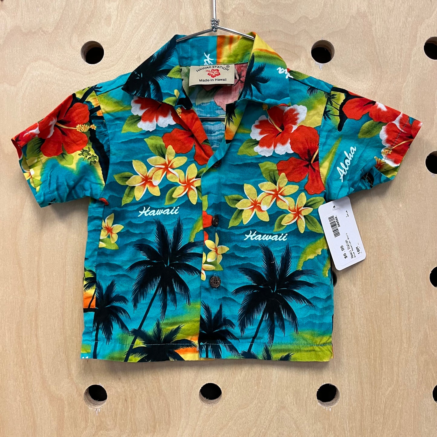 Blue Hawaiian Shirt