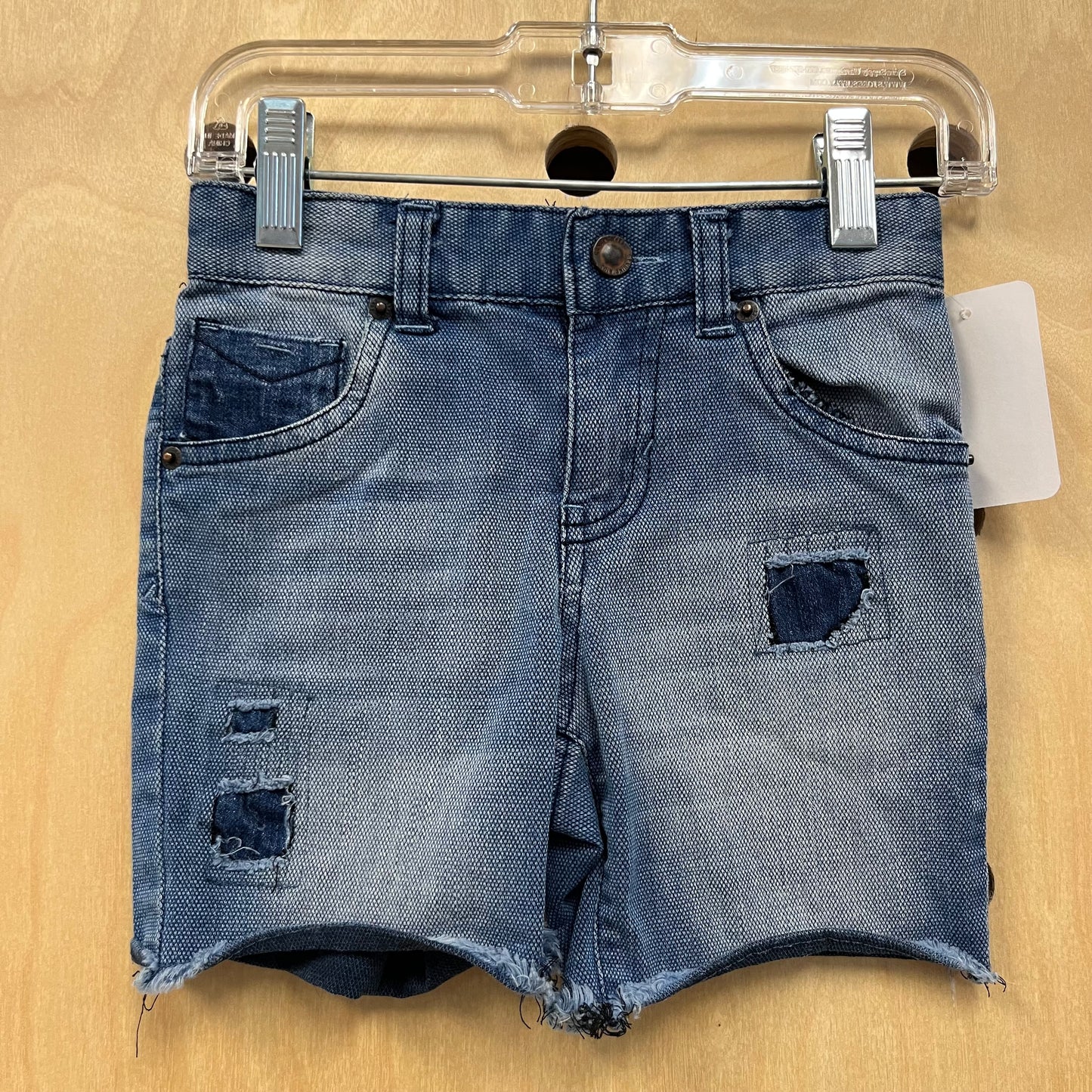 Denim Patch Shorts