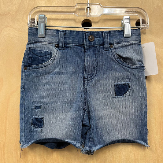 Denim Patch Shorts