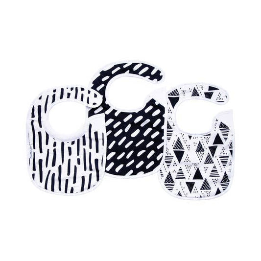 Bib Set Black & White