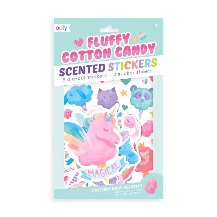 Cotton Candy Scented Stickers
