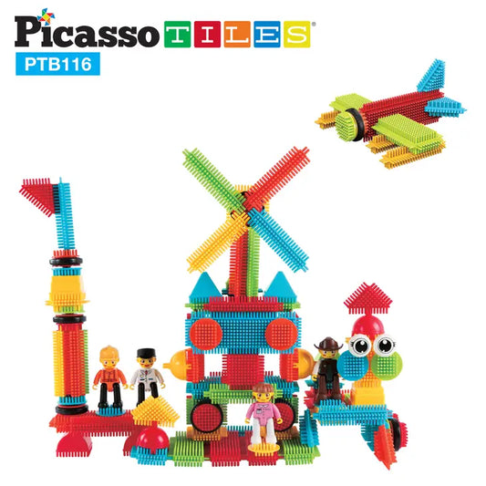 116 pc. BristleLock Blocks