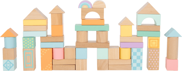 Pastel Building Blocks (50pc)
