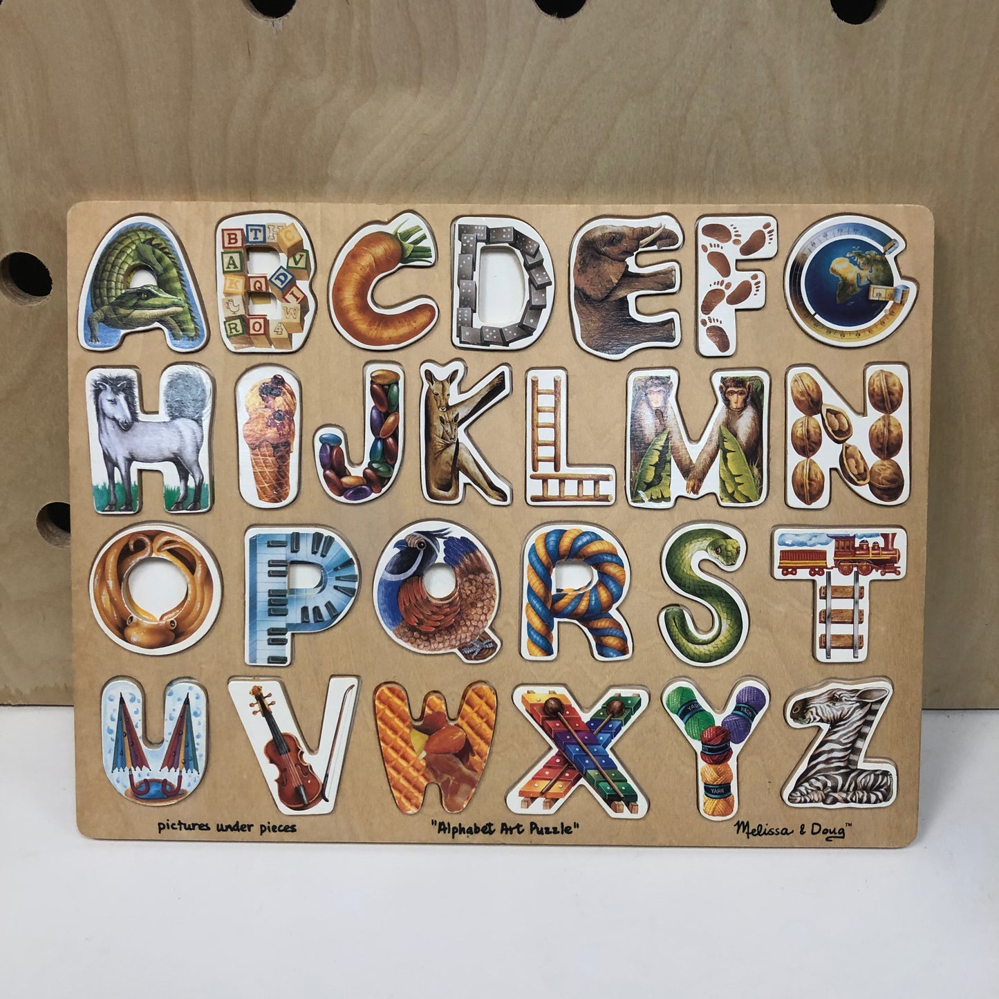 Alphabet Art Puzzle