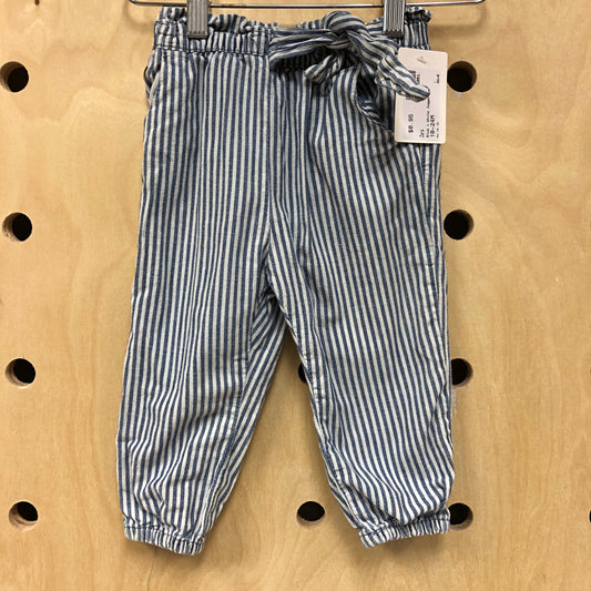 Blue + White Joggers