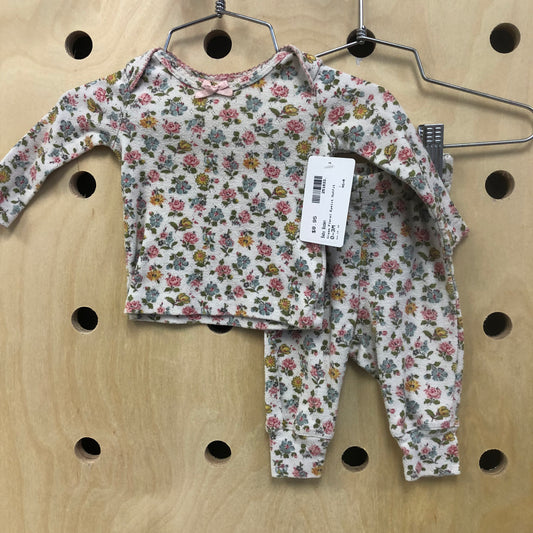 Cream Floral Eyelit Outfit