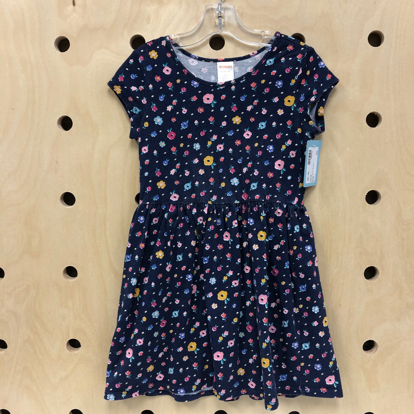 Blue Floral Dress