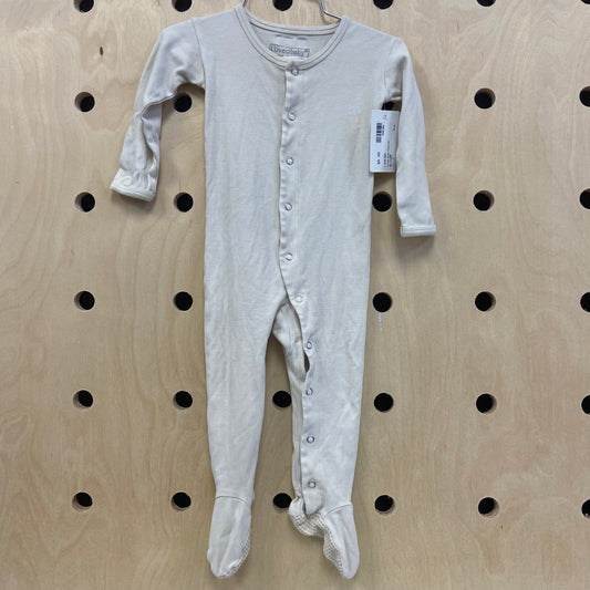 Cream Snap Footies