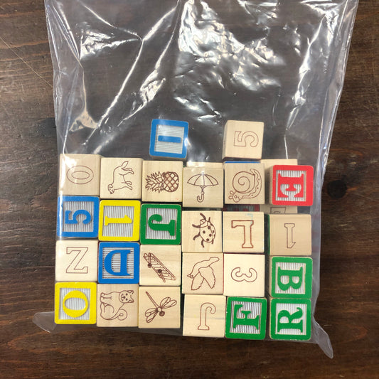 Wooden ABC Blocks