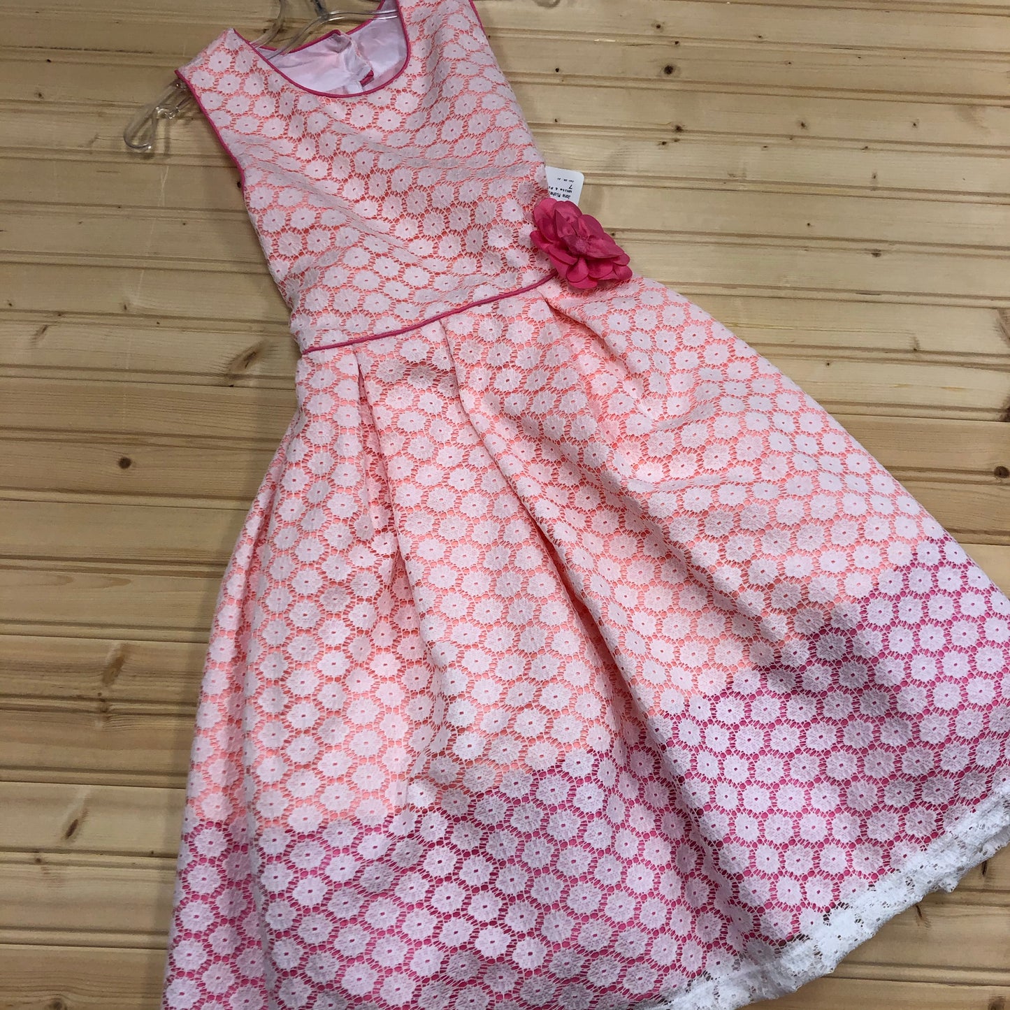 White & Pink Spring Dress NEW!