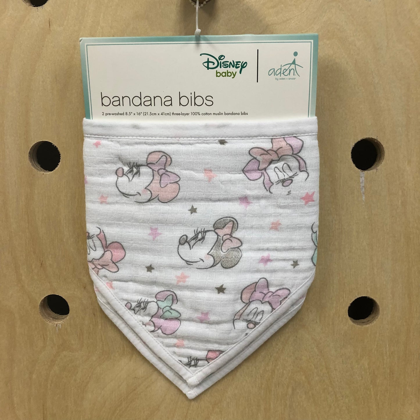 Minnie Mouse Bandana Bib