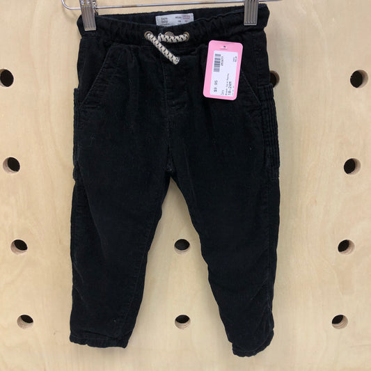 Black Cord Pants