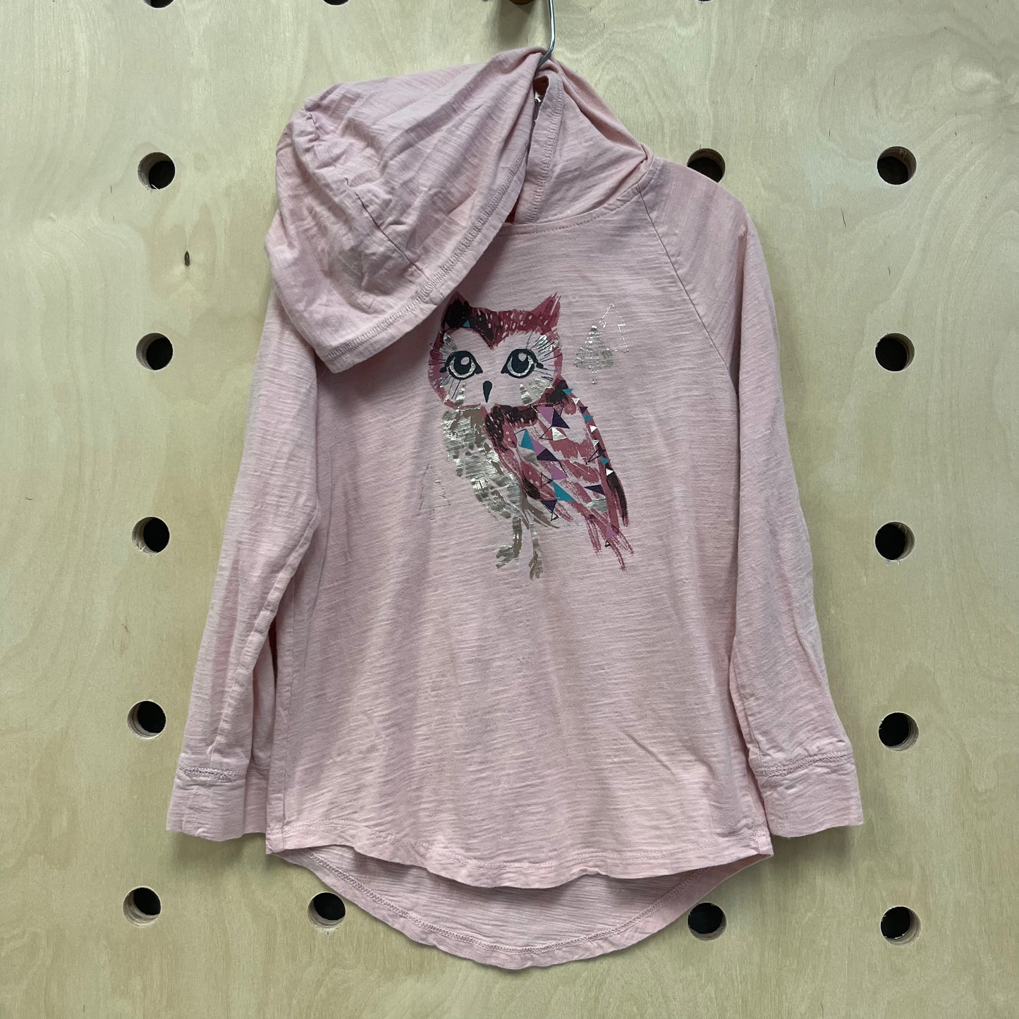 Pink Owl Hoodie Tee