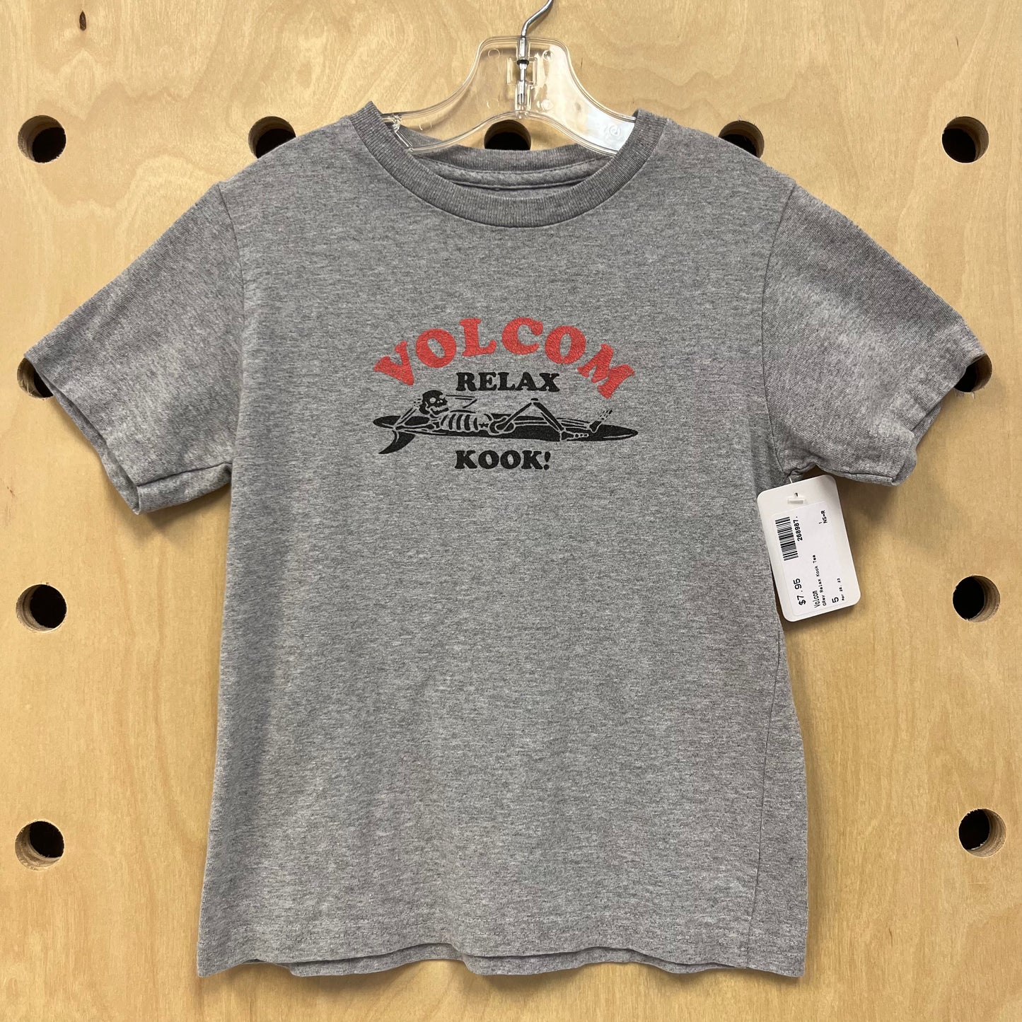 Grey Relax Kook Tee