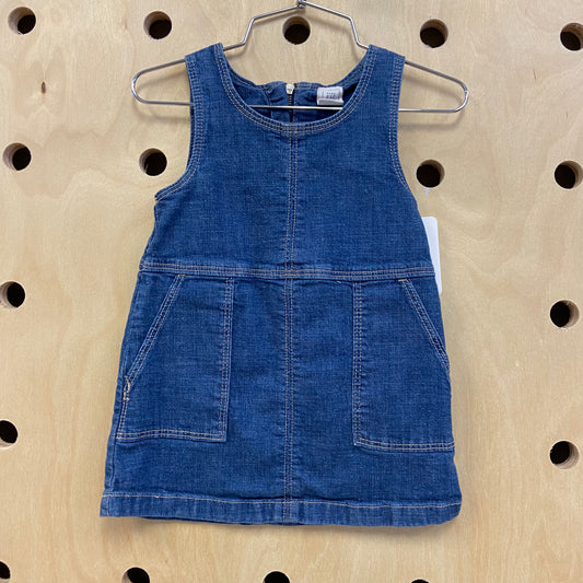 Denim Stitched Dress