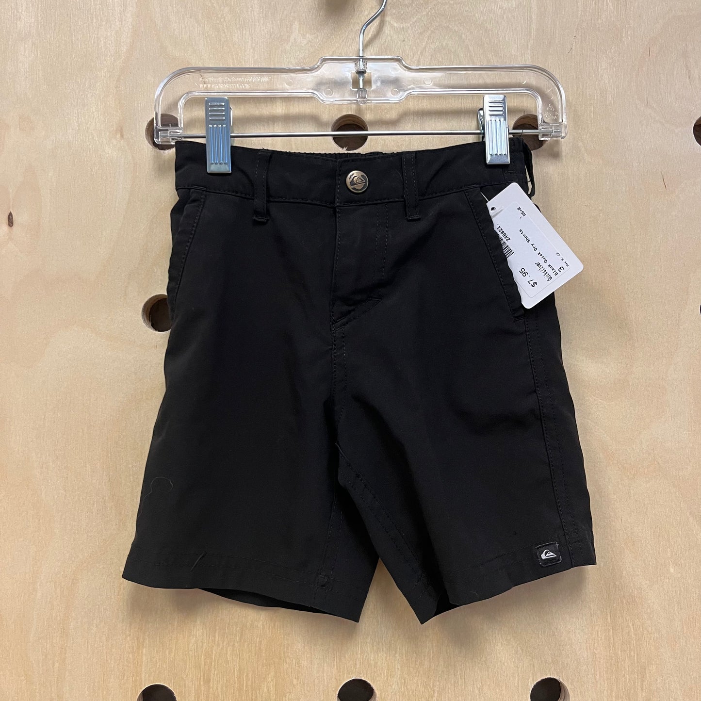 Black Quick Dry Shorts