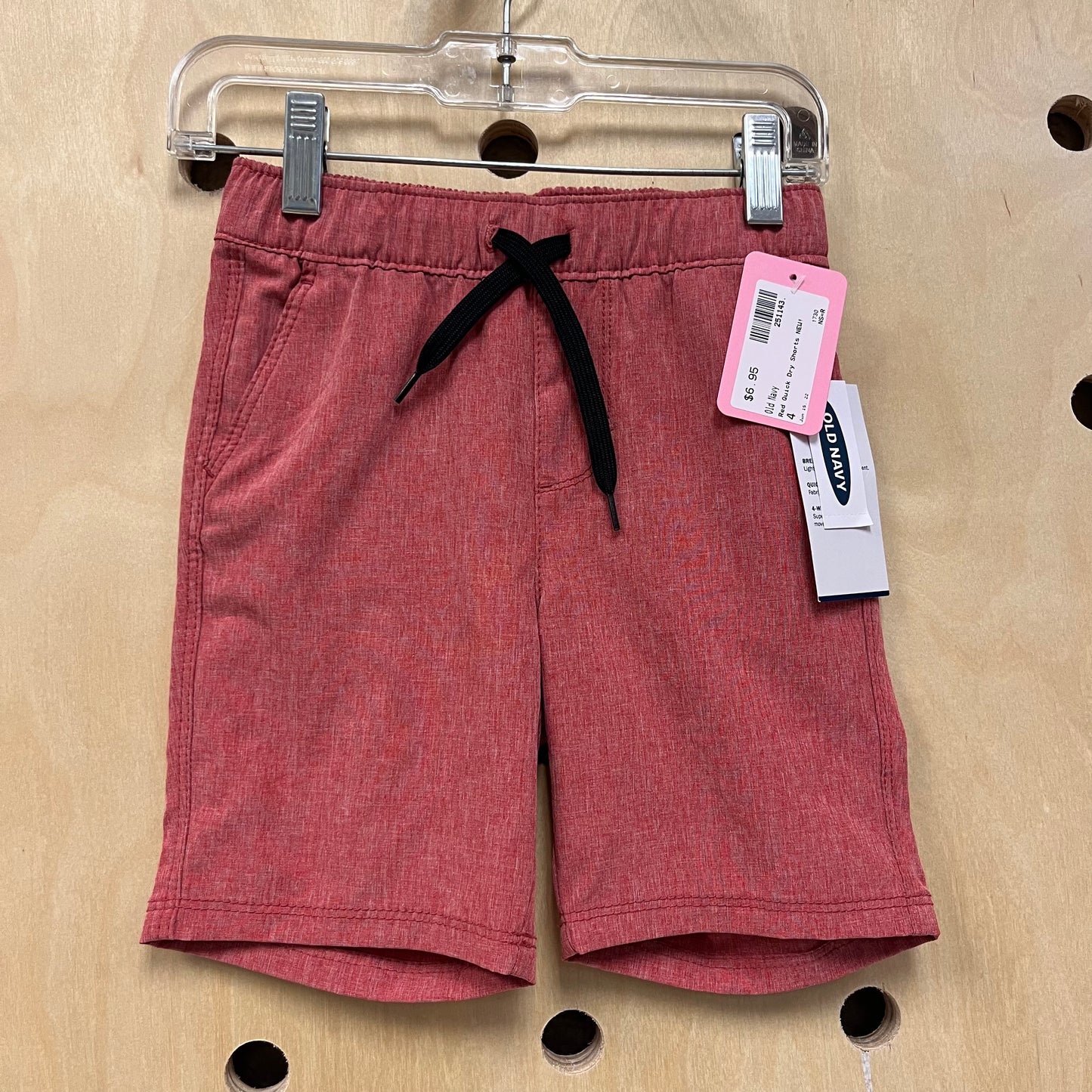 Red Quick Dry Shorts NEW!