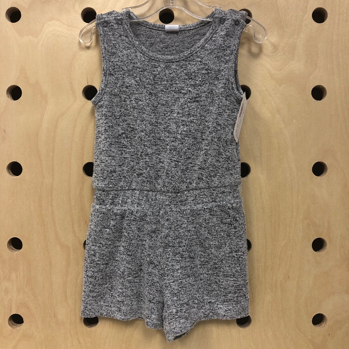 Heathered Grey Romper
