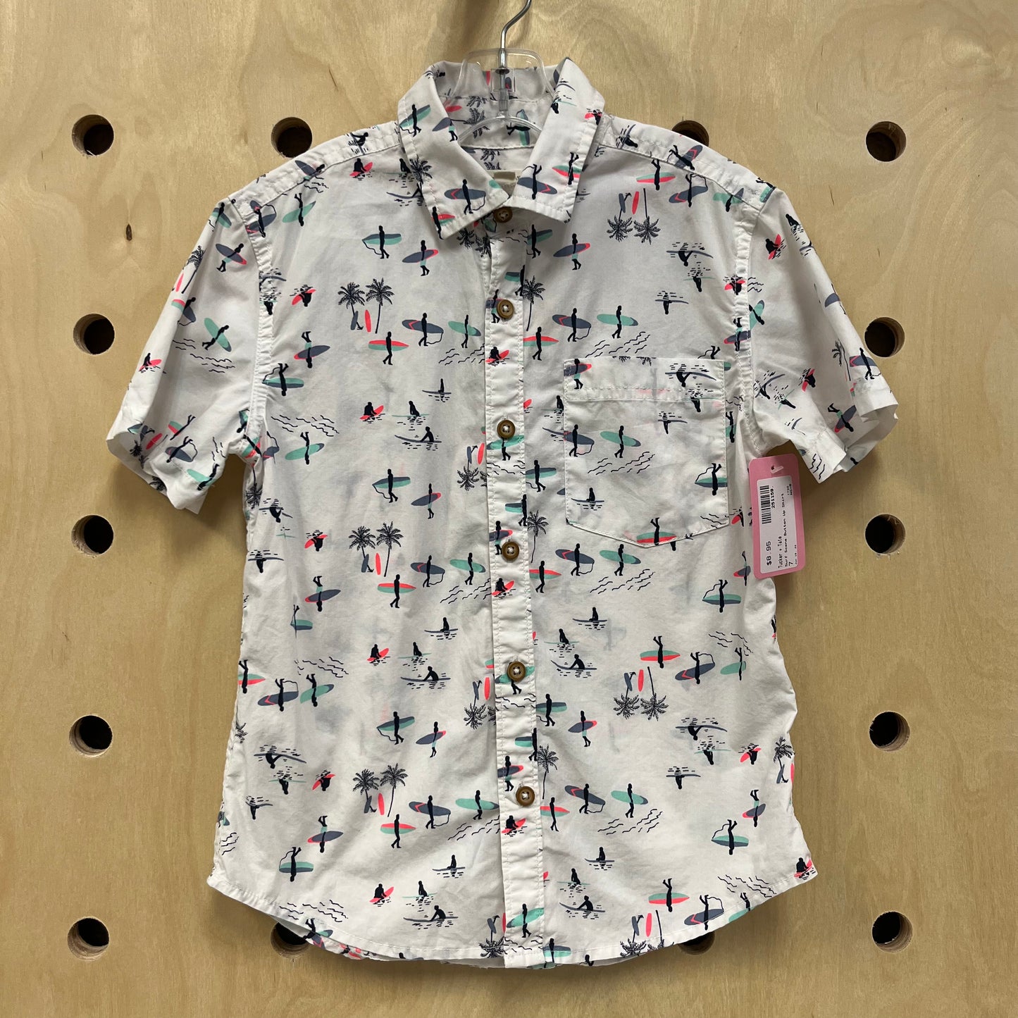 Surf Scene Button Up Shirt