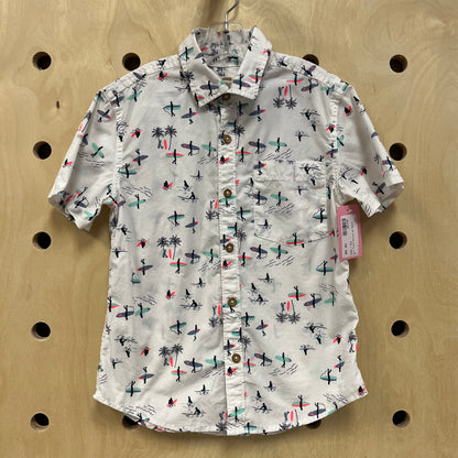 Surf Scene Button Up Shirt