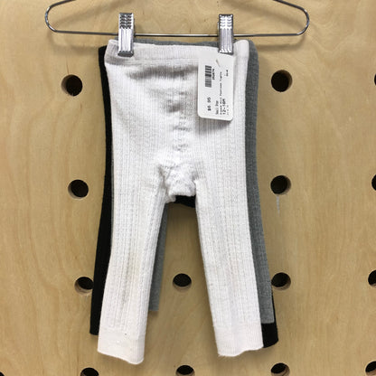 3-pack Knit Footless Tights