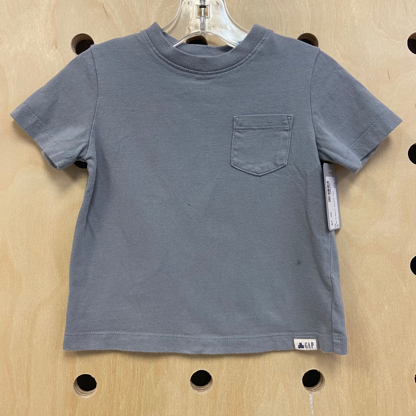 Grey Organic Pocket Tee