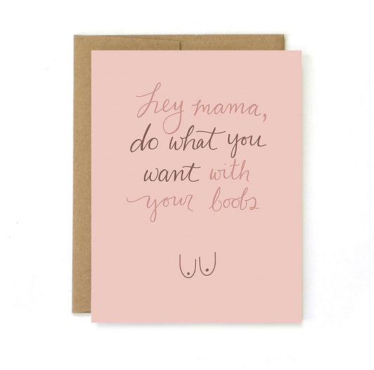 New Mom Card -What You Want