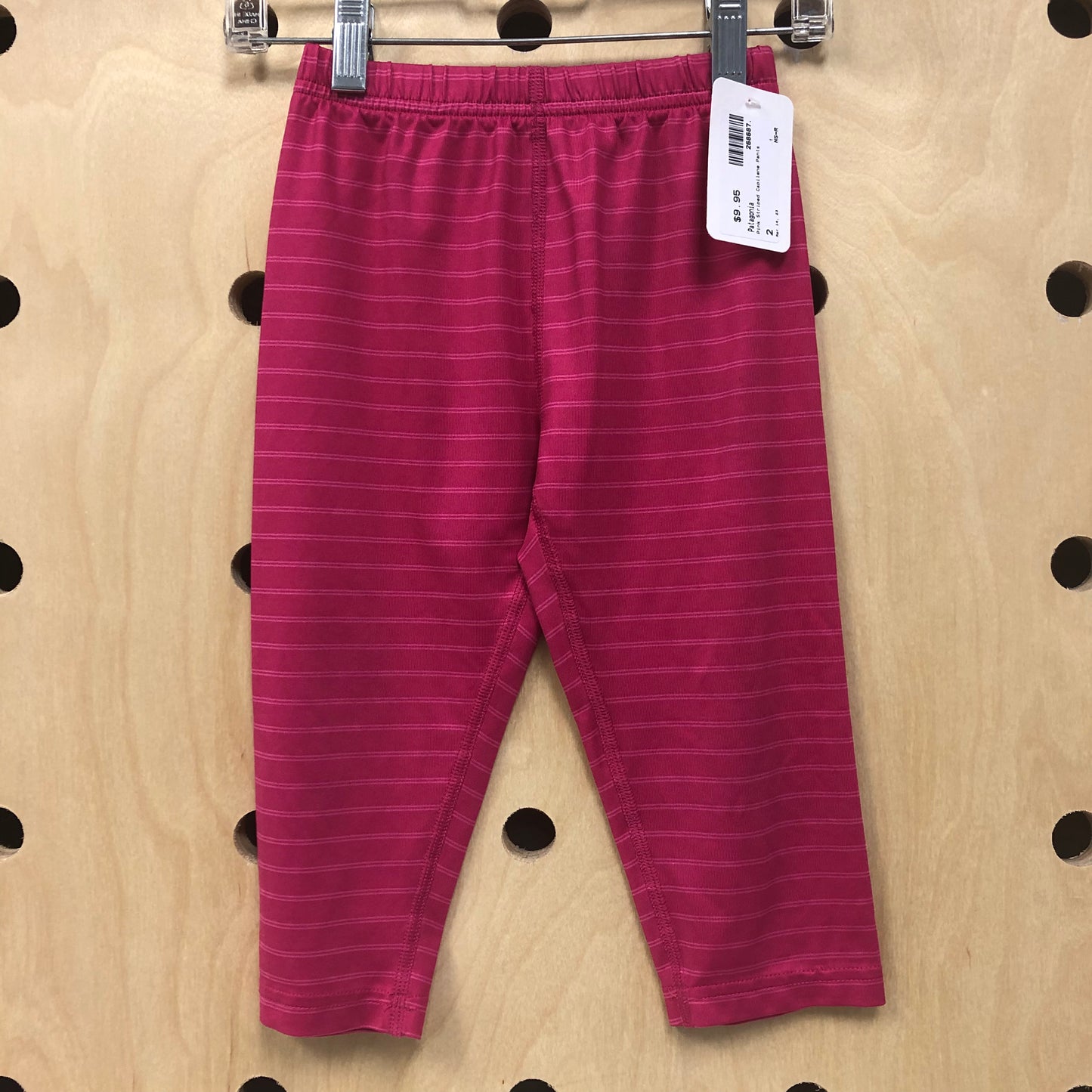 Pink Striped Capilene Pants