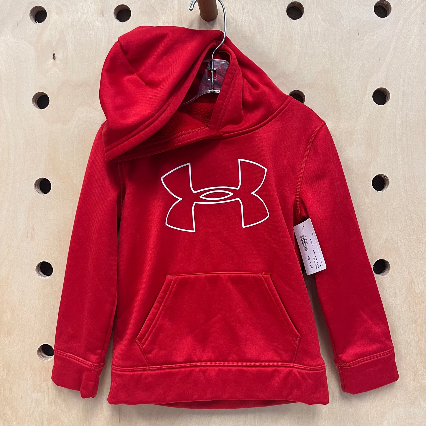 Red Logo Athletic Hoodie