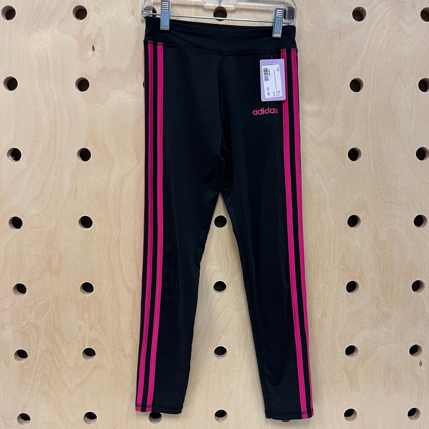 Black + Pink Athletic Pants