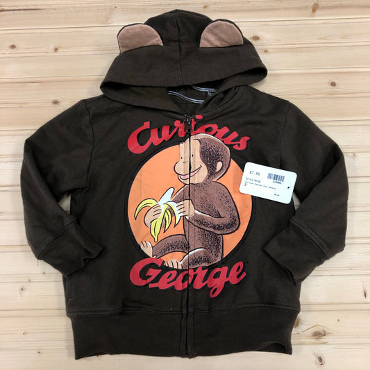 Curious George Zip Hoodie