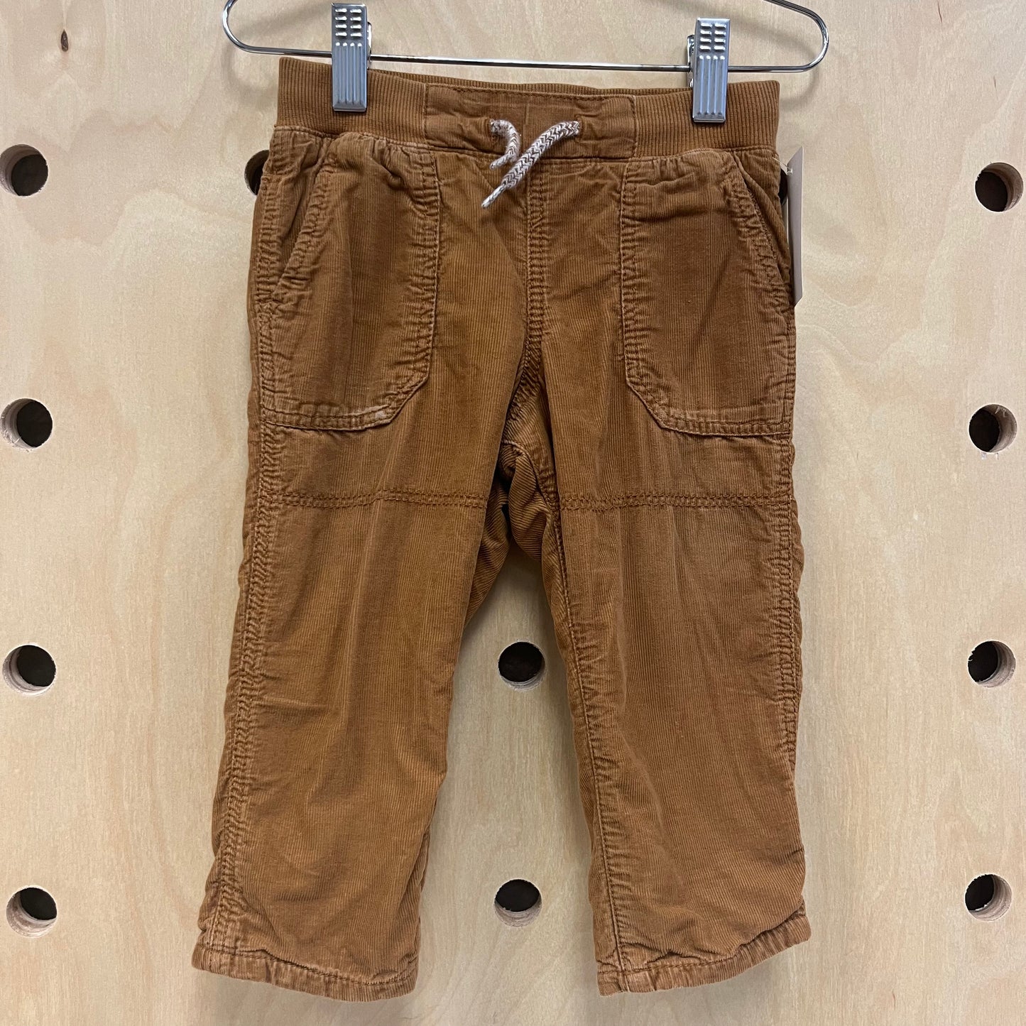 Caramel Cord Joggers