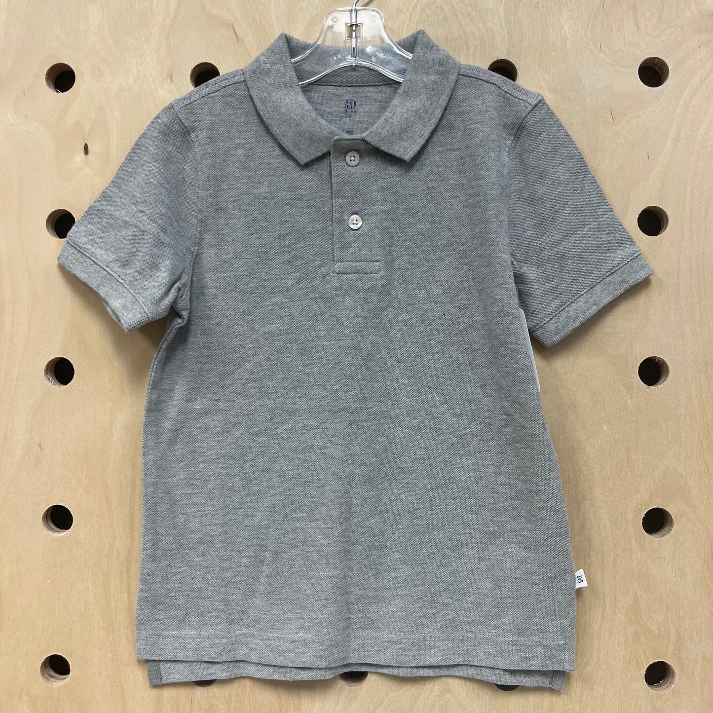 Grey Polo Tee