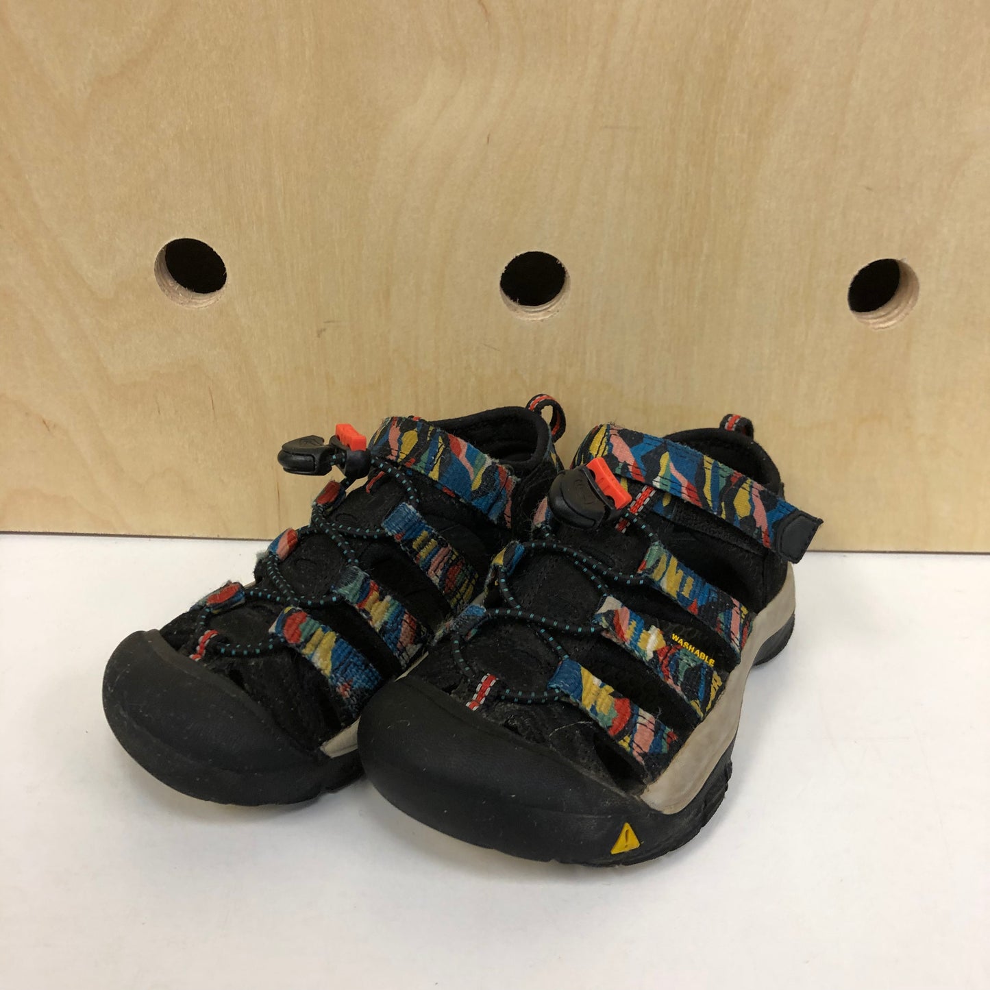 Black Colorful Seacamp Sandals