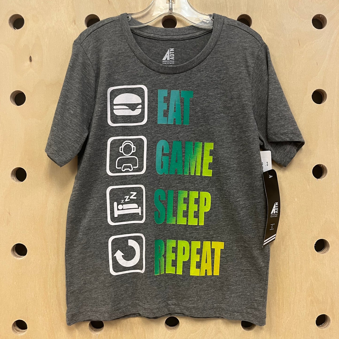 Eat Game Sleep Repeat Tee NEW