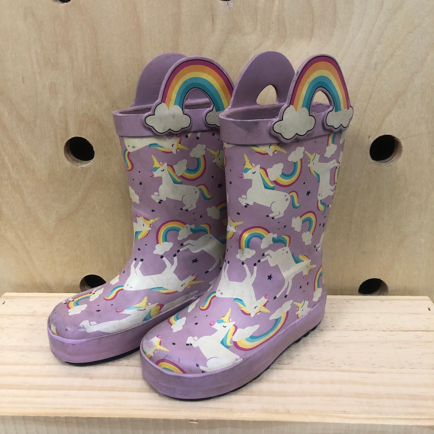 Lavender Unicorn Rain Boots