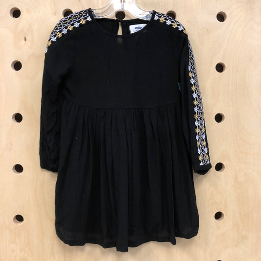 Black + Gold Dress