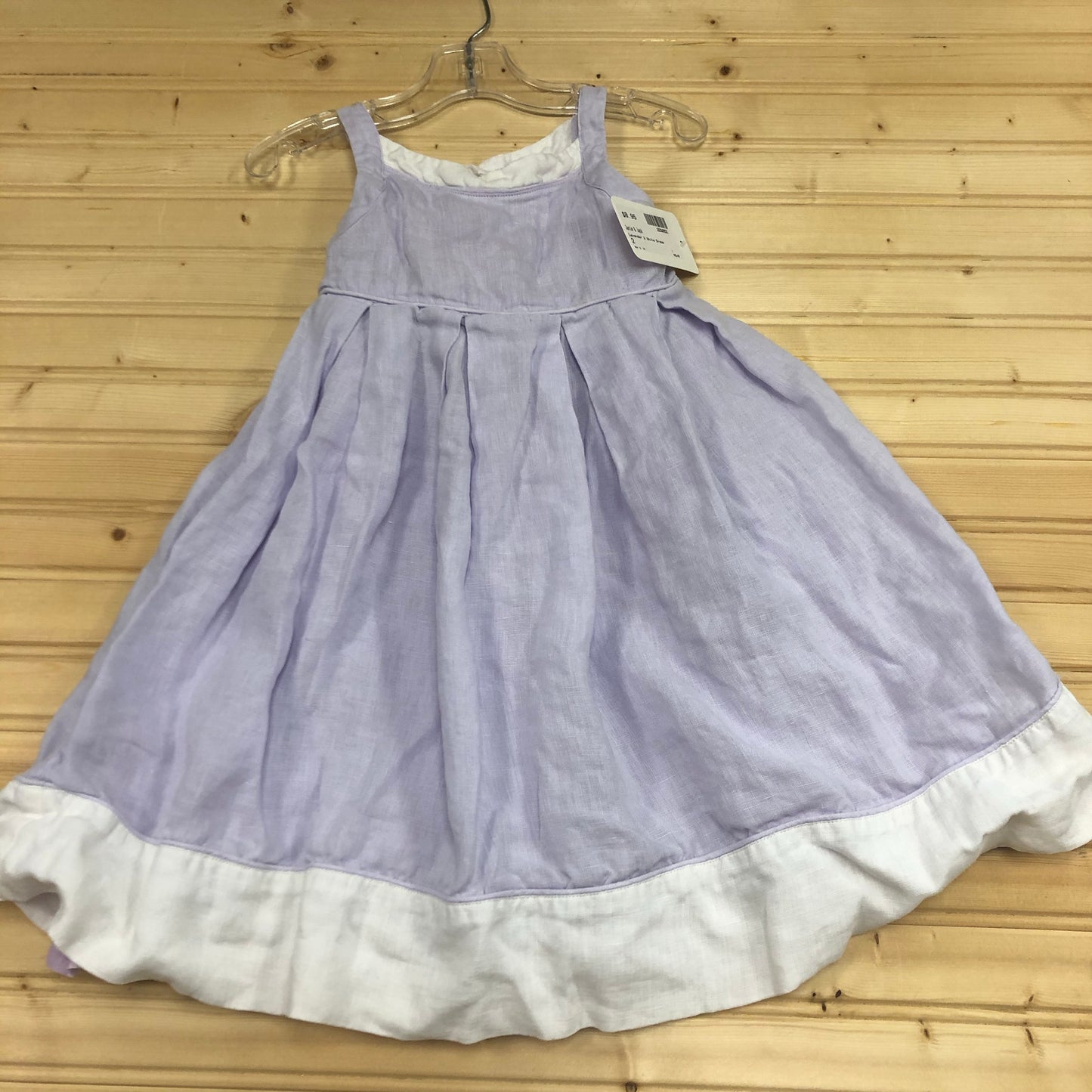 Lavender & White Dress