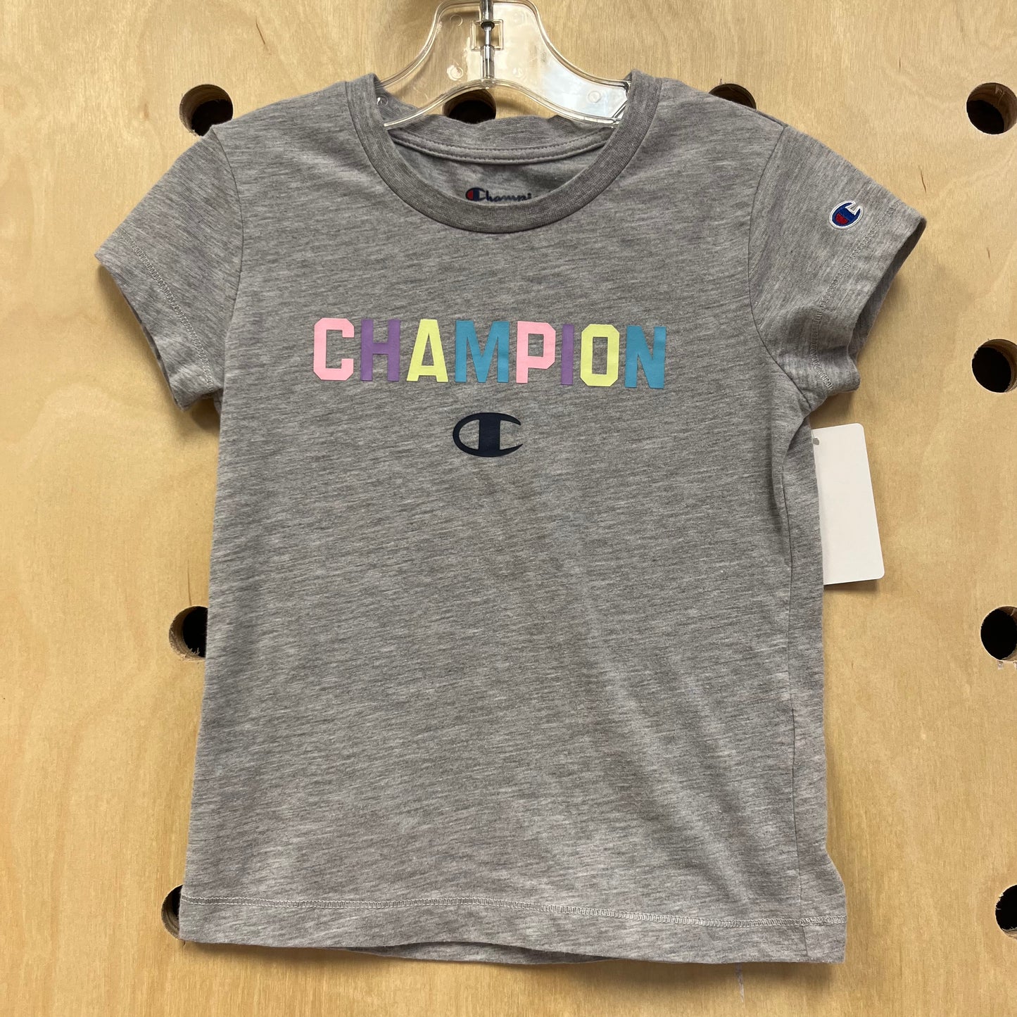 Grey Pastel Logo Tee