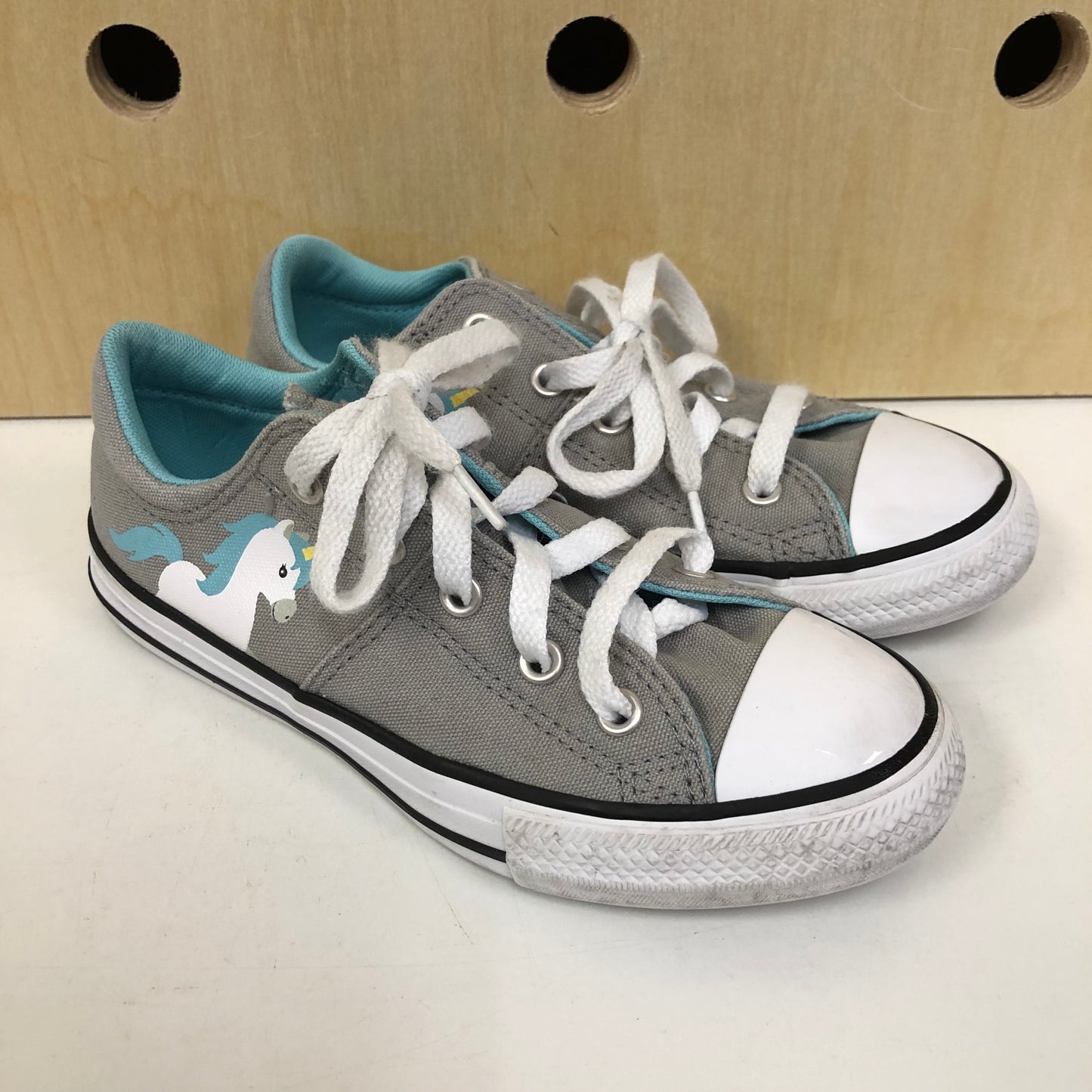 Grey Unicorn Chucks