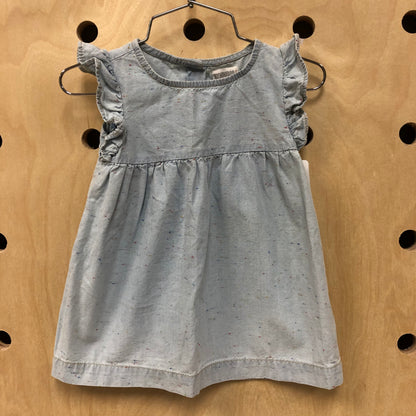 Color Speck Denim Dress